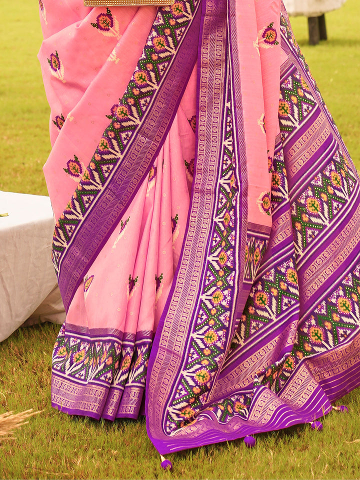 Vibrant color luxurious fabric exclusive attire crafted for elegance and style.