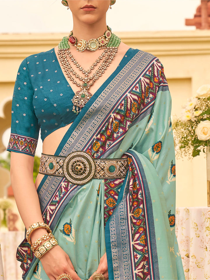 Vibrant color luxurious fabric exclusive attire crafted for elegance and style.