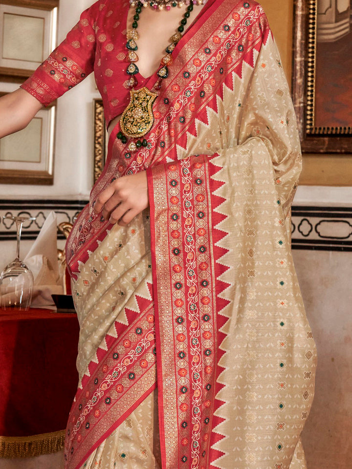 Vibrant color luxurious fabric exclusive attire crafted for elegance and style.