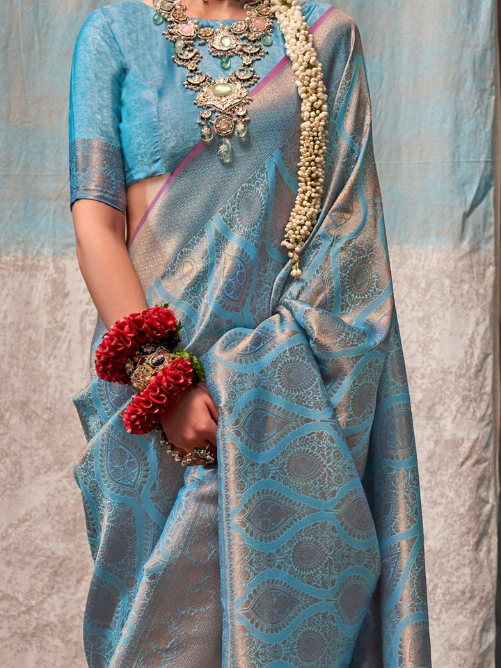 Vibrant color luxurious fabric exclusive attire crafted for elegance and style.