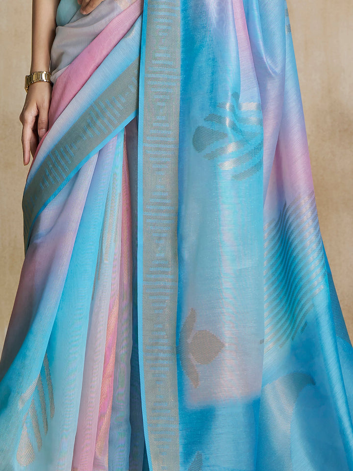 Vibrant color luxurious fabric exclusive attire crafted for elegance and style.