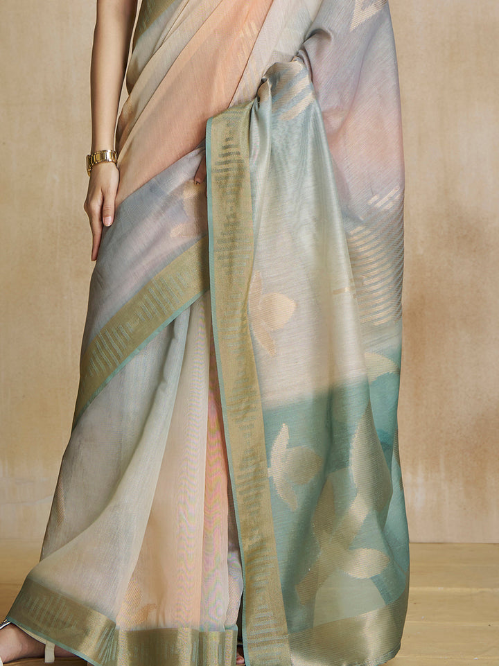 Vibrant color luxurious fabric exclusive attire crafted for elegance and style.