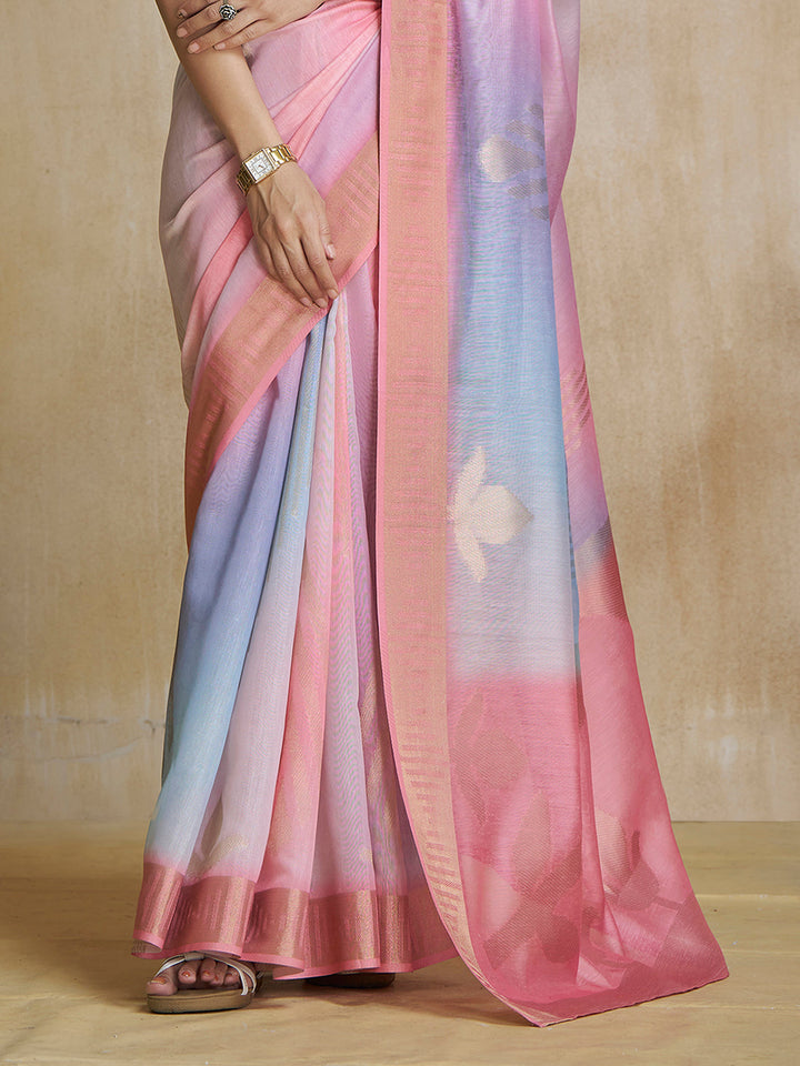 Vibrant color luxurious fabric exclusive attire crafted for elegance and style.