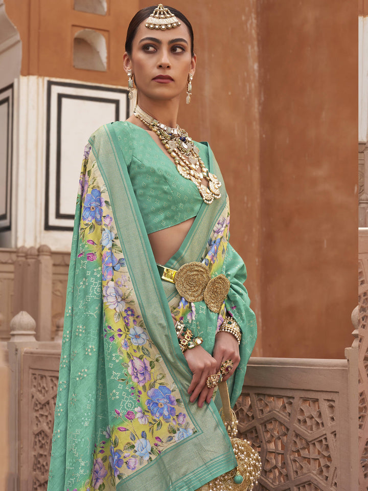 Vibrant color luxurious fabric exclusive attire crafted for elegance and style.