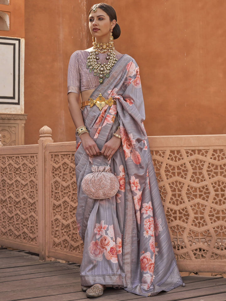 Red silk saree crafted for elegance and style.