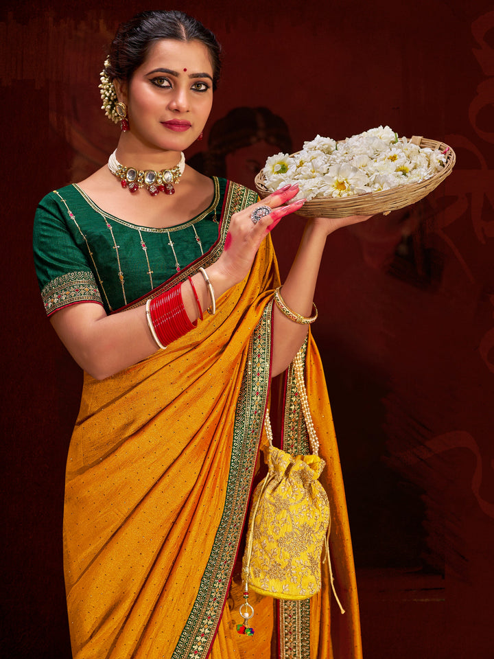 Vibrant color luxurious fabric exclusive attire crafted for elegance and style.