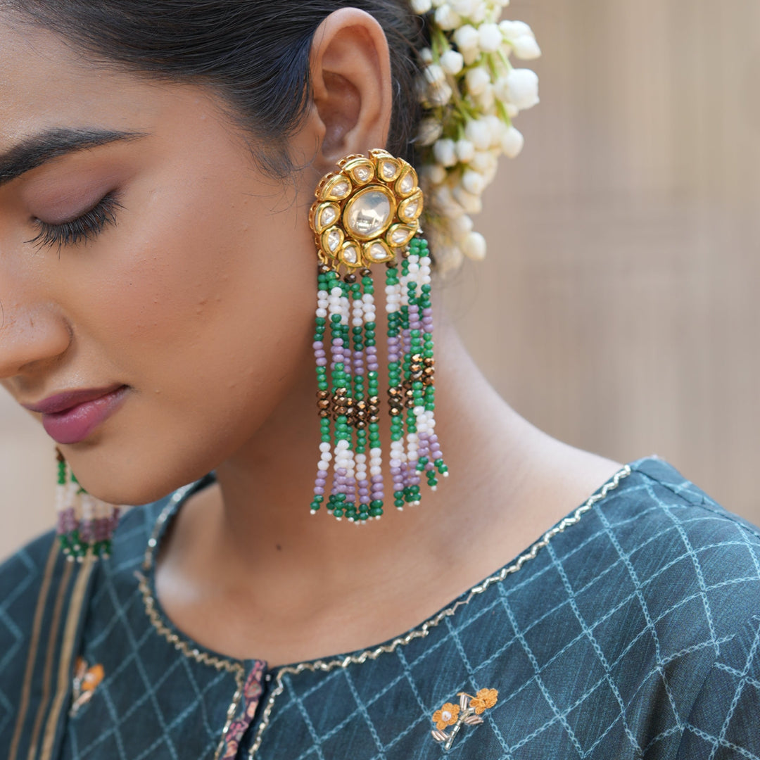 Elegant Bohemian Style Dangling Earrings | Handmade Fashion Statement