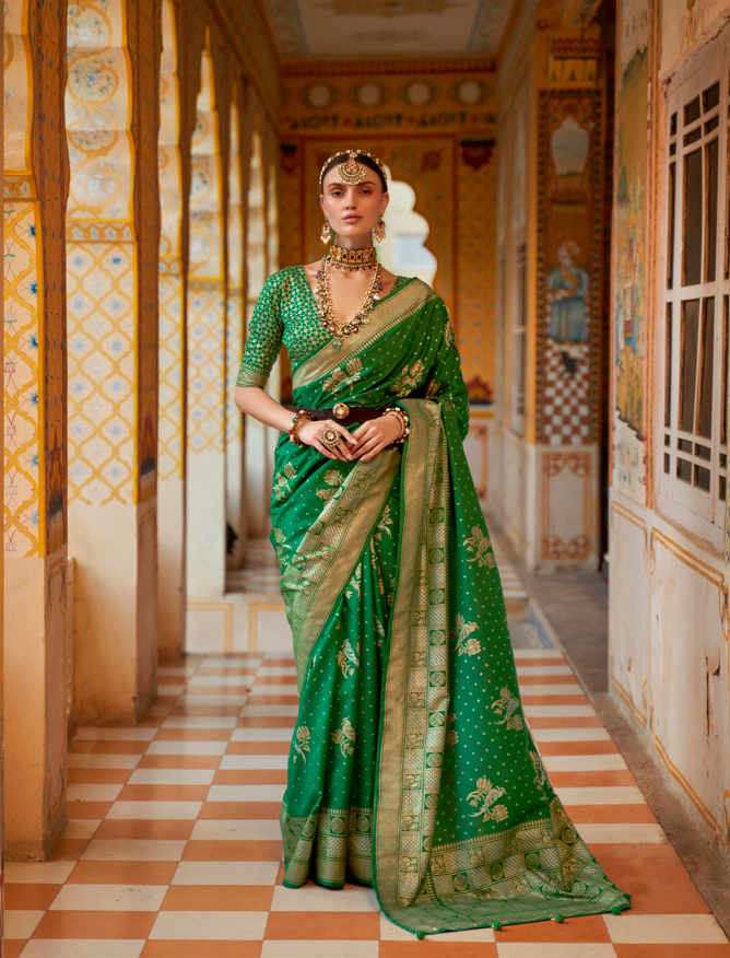 Elegant Smooth Silk Saree with | A Captivating Traditional Ensemble