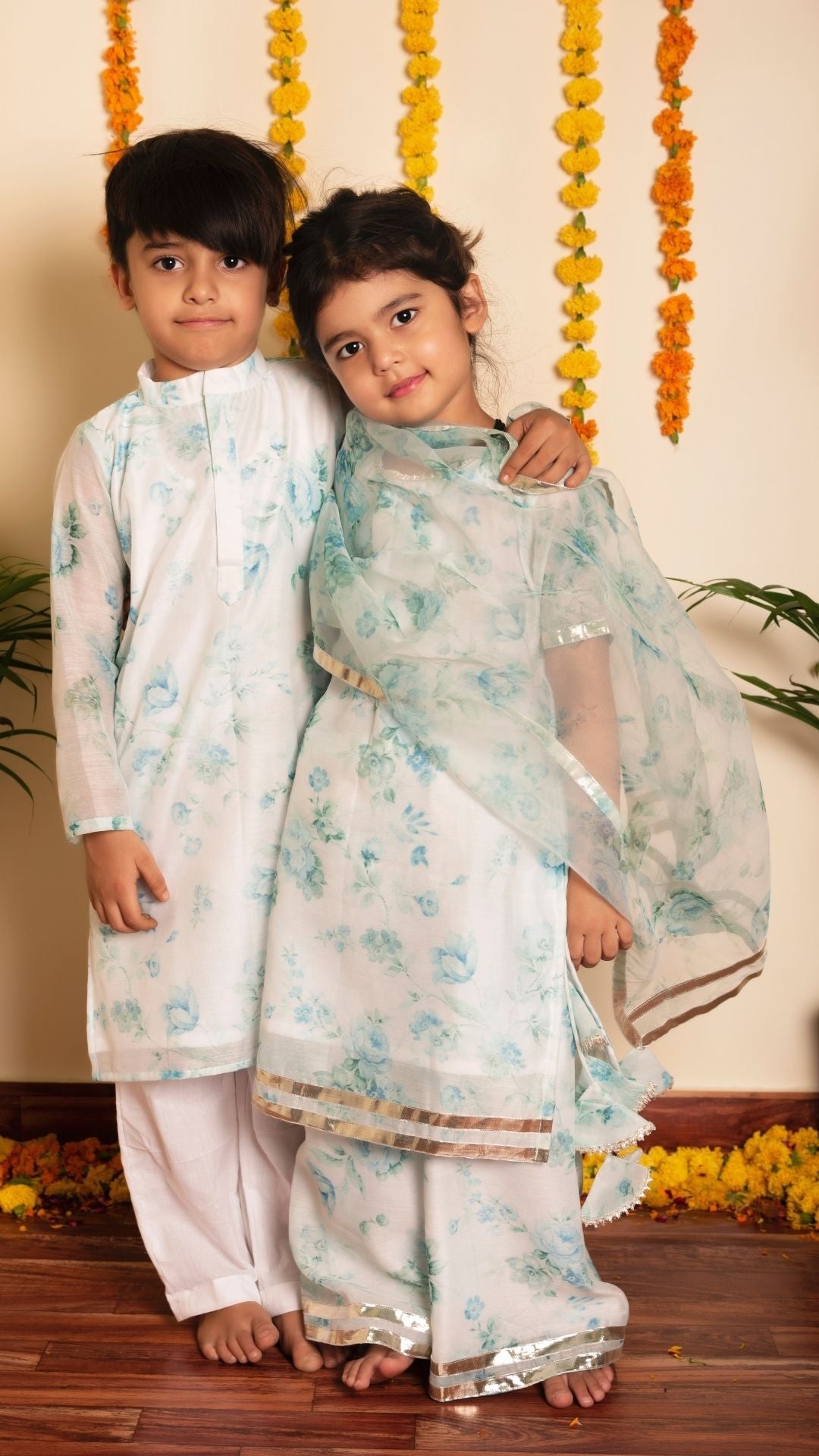 BACHPAN FALAK KURTA PANT SET - Pomcha Jaipur