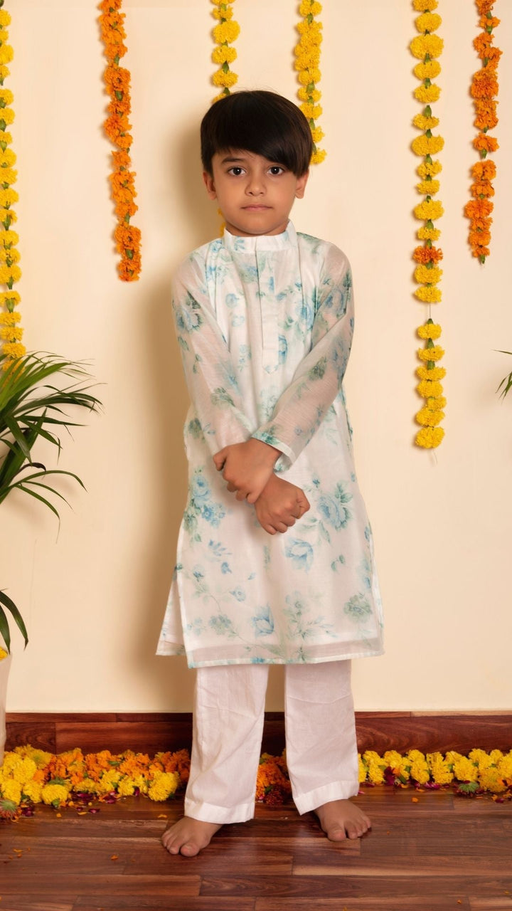 BACHPAN FALAK KURTA PANT SET - Pomcha Jaipur