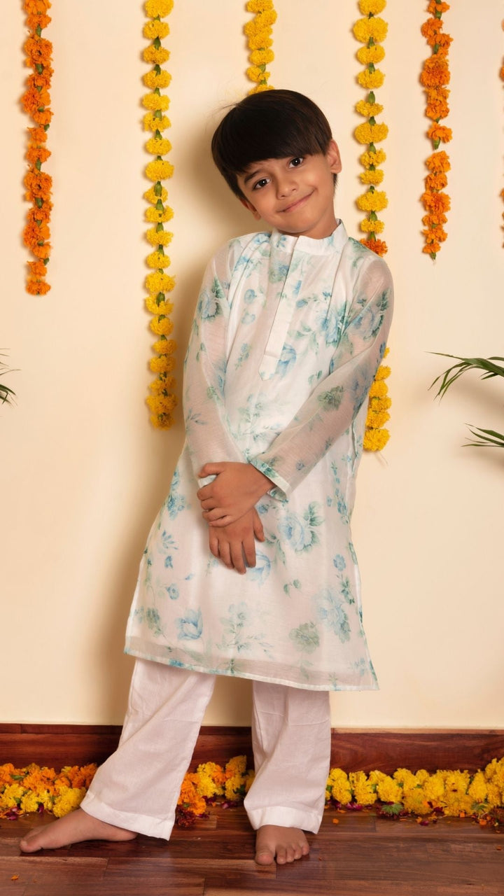 BACHPAN FALAK KURTA PANT SET - Pomcha Jaipur