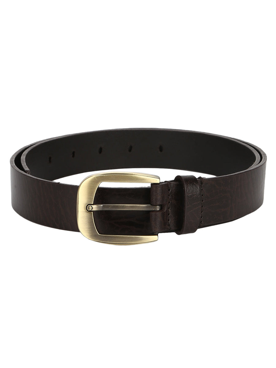 Brown textured Belt Aditi Wasan