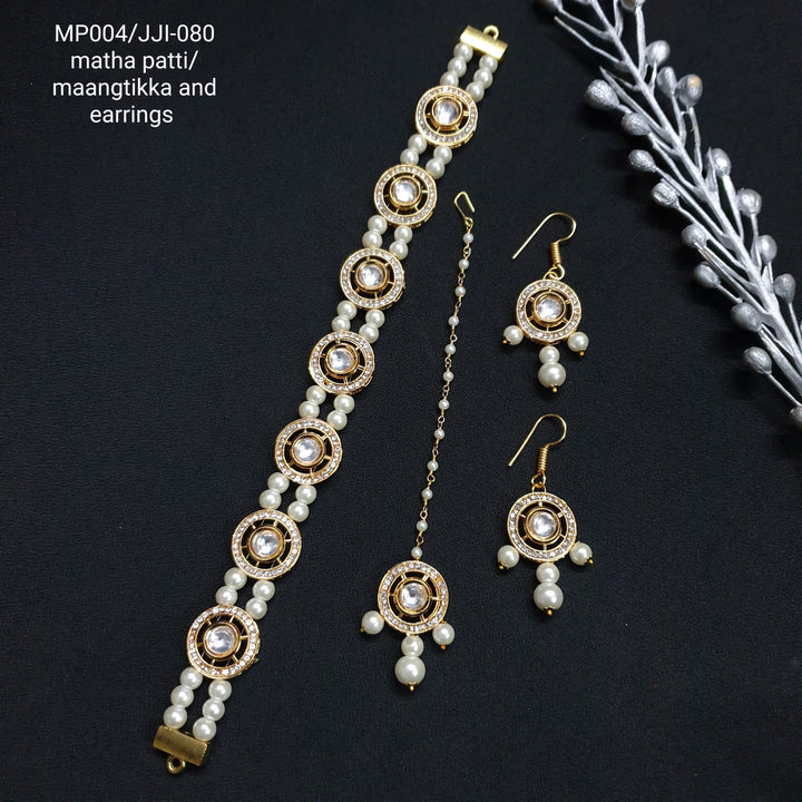 Elegant Bridal Maang Tikka | Traditional Ethnic Jewelry Accessory