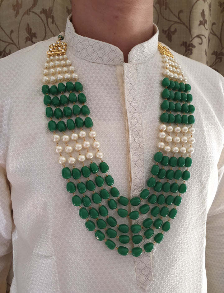 Elegant Wedding Groom Mala | Traditional Necklace for Grooms