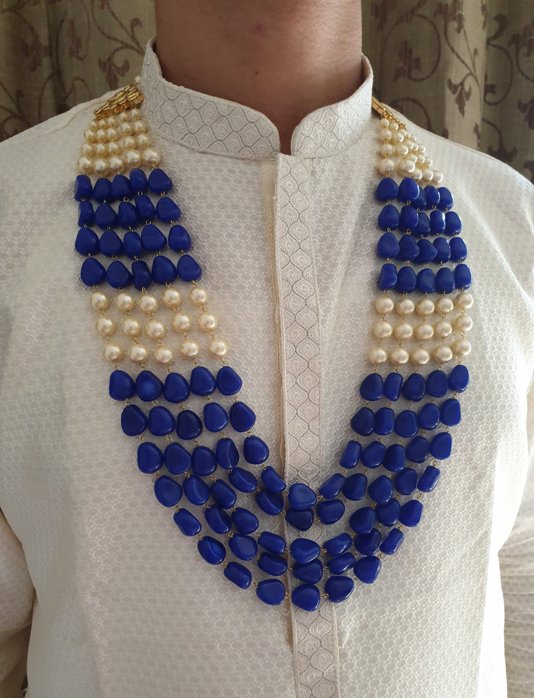 Elegant Wedding Groom Mala | Traditional Necklace for Men