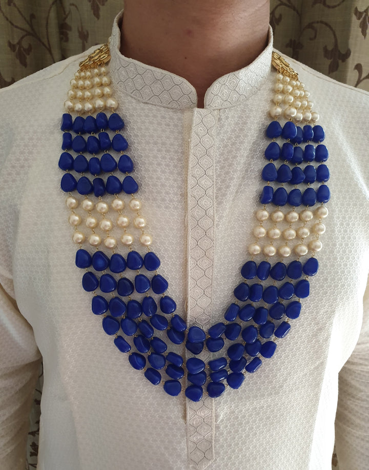 Elegant Wedding Groom Mala | Traditional Necklace for Men