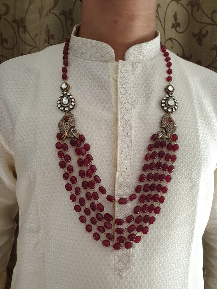 Traditional Groom Mala | Floral Wedding Necklace