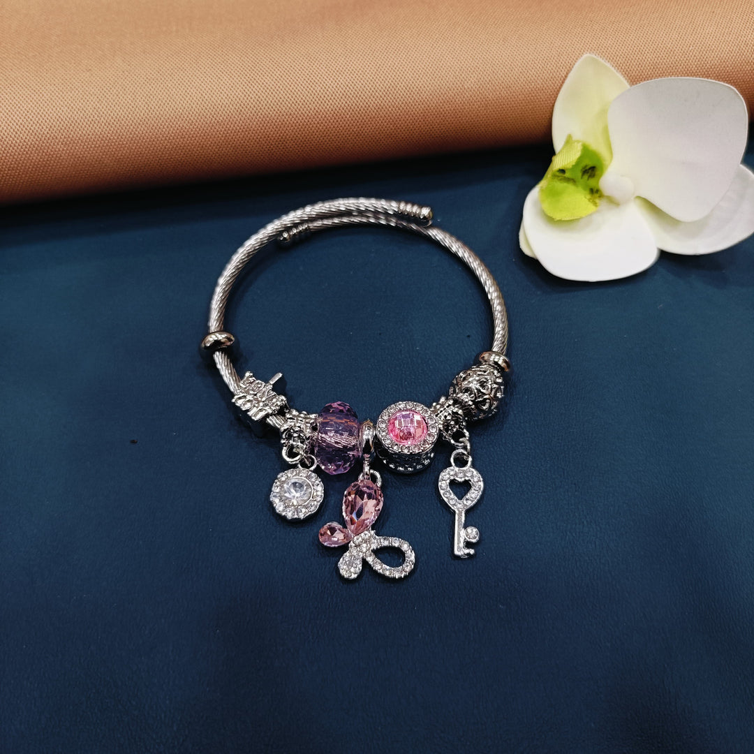 Stunning Pandora bracelet showcasing seasonal charms, a perfect way to celebrate holidays.