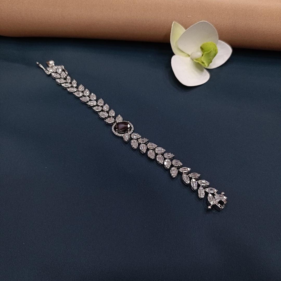 Glamorous AD diamond bracelet, perfect for gift-giving.