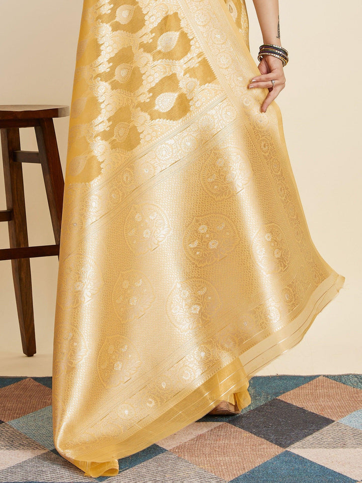 Vibrant color luxurious fabric exclusive attire crafted for elegance and style.