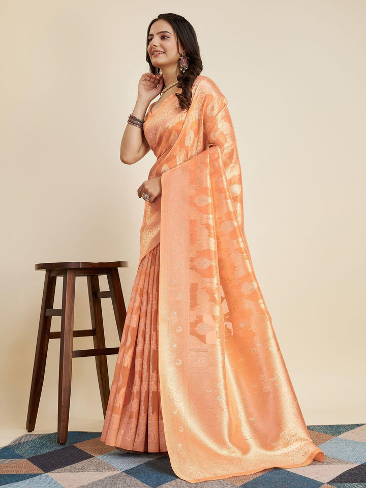 Vibrant color luxurious fabric exclusive attire crafted for elegance and style.