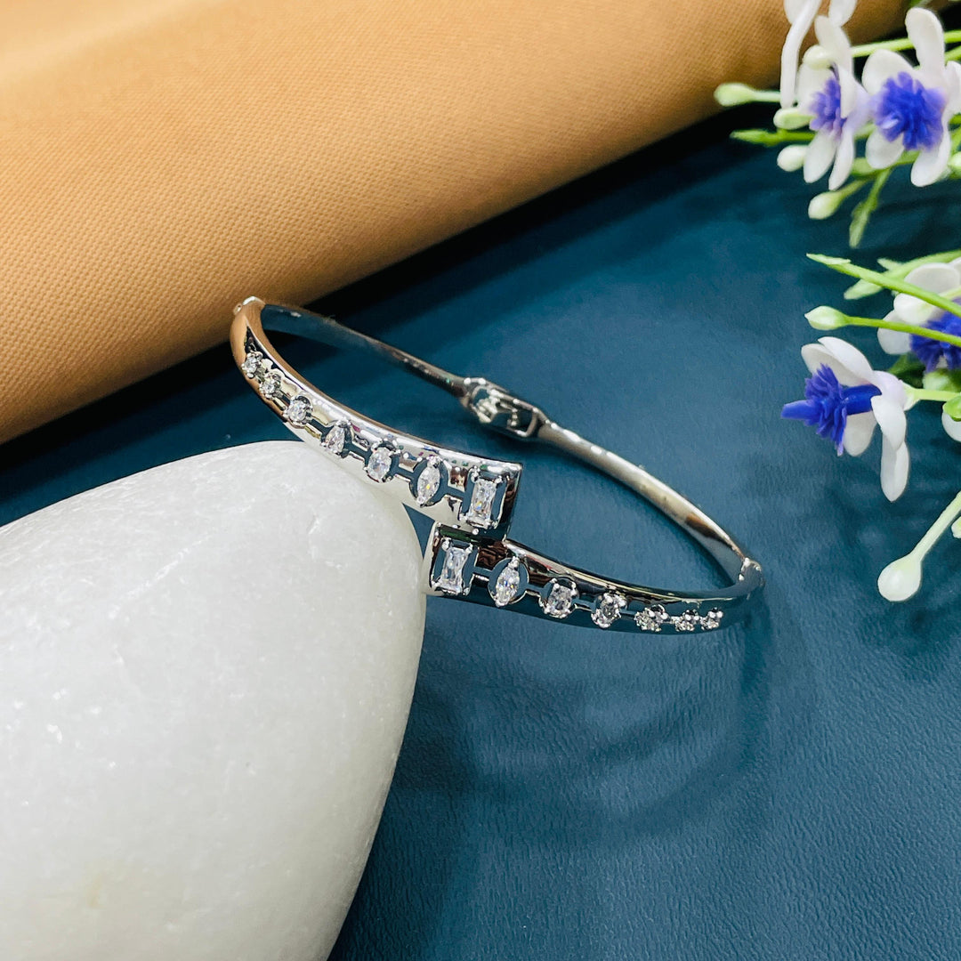 Elegant AD diamond bracelet, great for evening wear.