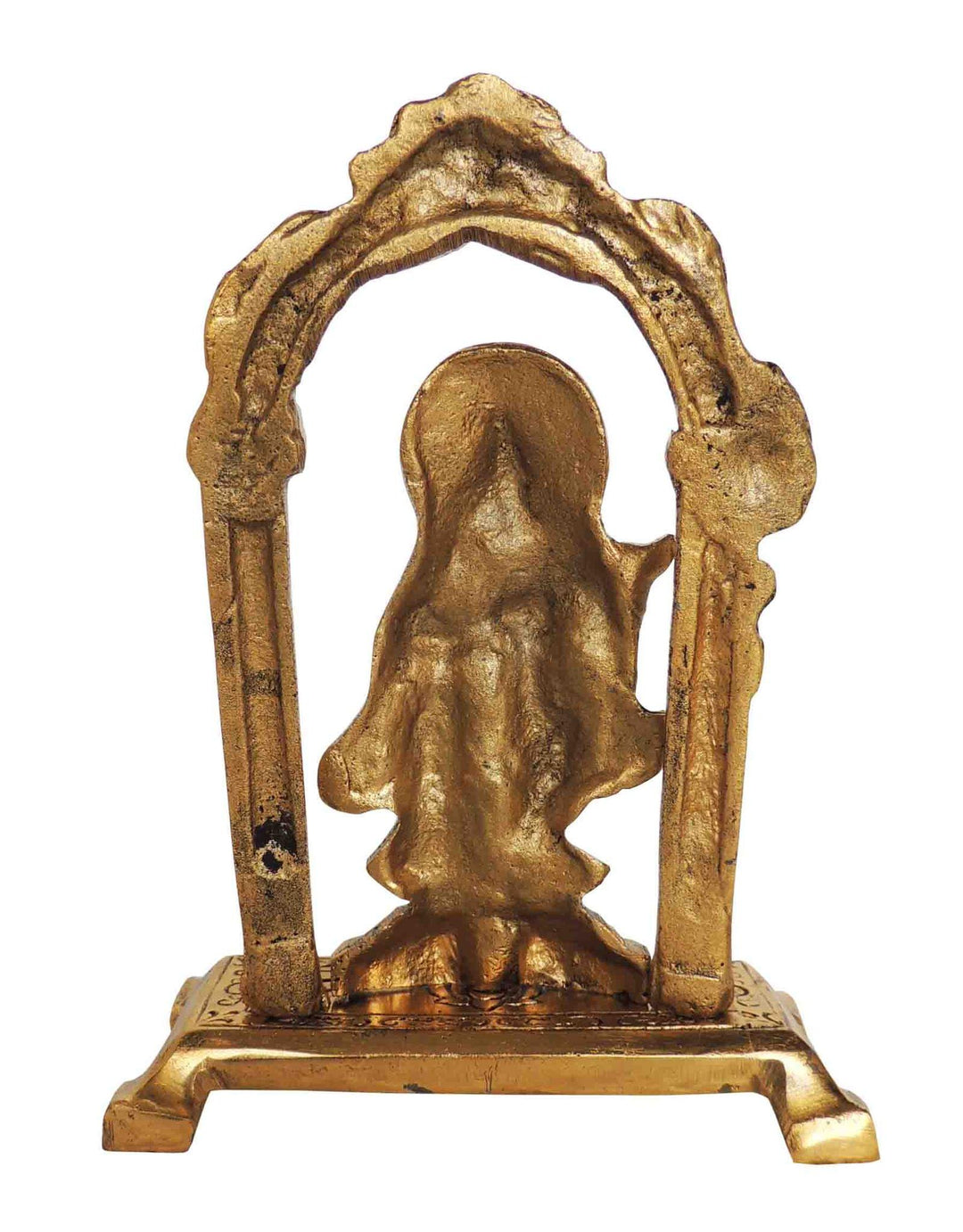 Aluminium Idol | Showpiece Radha Krishna Statue - 5.2x2.1x6.1 Inch