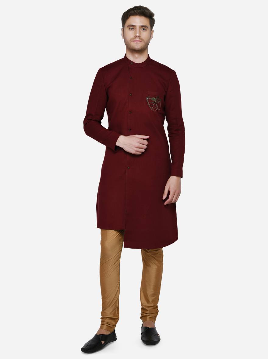 Trendy kurta pajama offering all-day comfort and style for men.