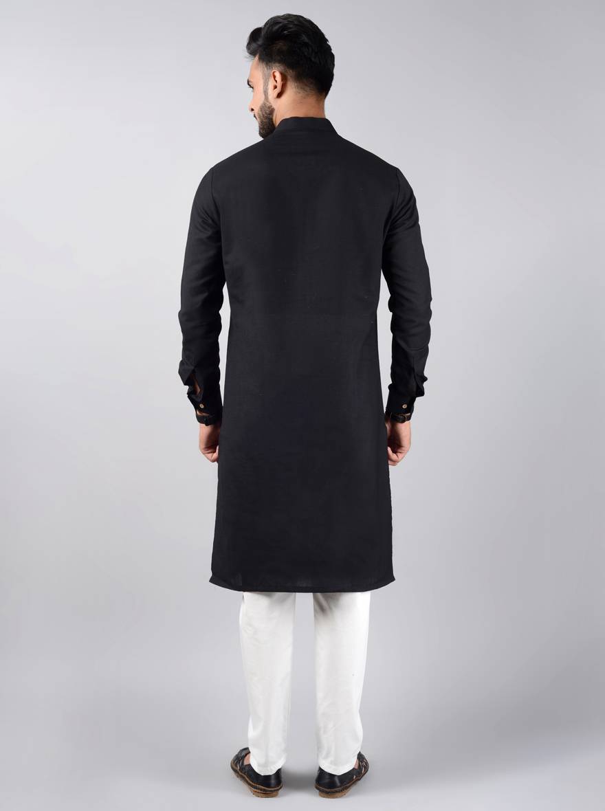 Comfortable kurta pajama crafted for stylish outings.