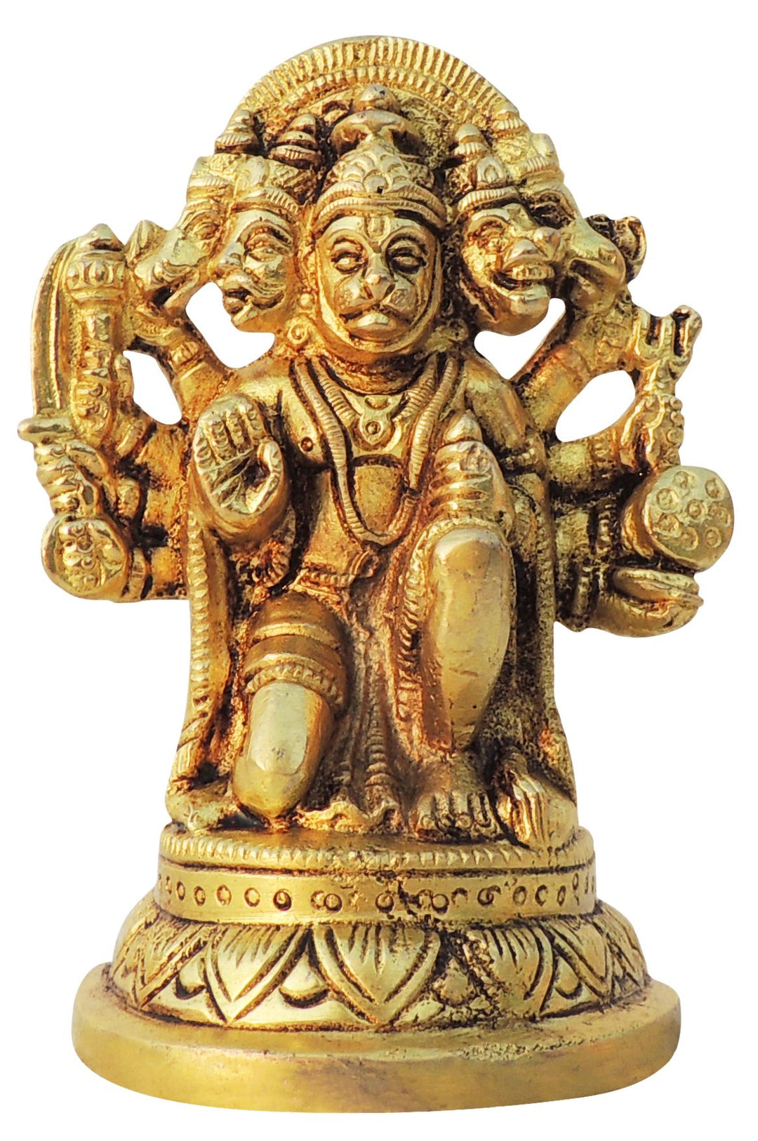 Brass Hanuman Ji God Idol Statue | Unique Showpiece for Home Decor