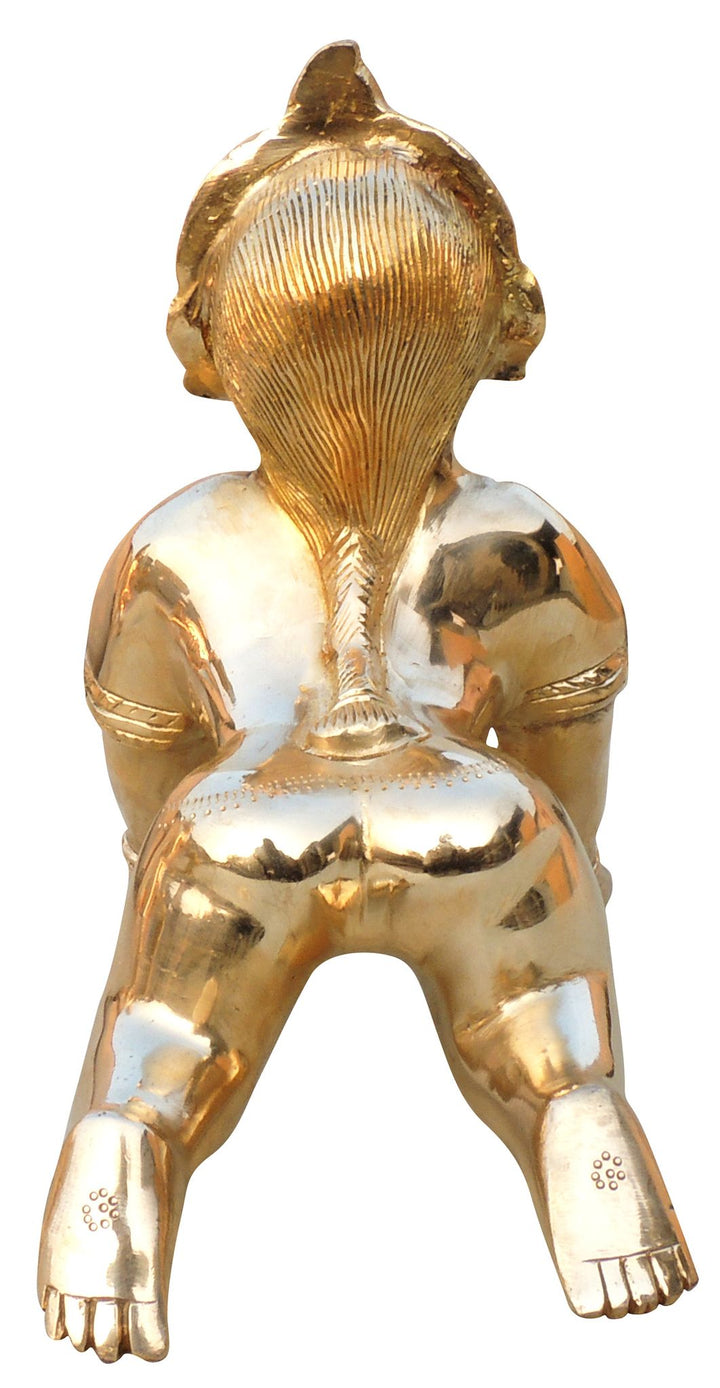 Brass God Murtis | Radha Ji Idol Statue Showpiece - 5.2*10.5*10.2 Inch