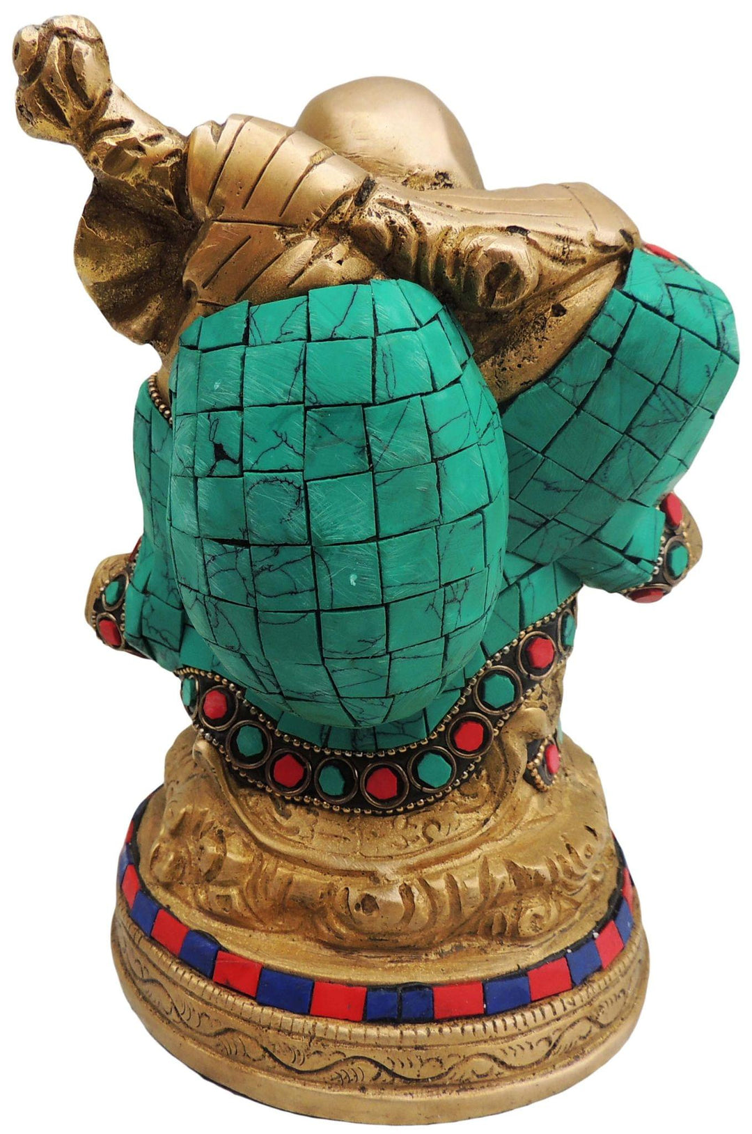 Brass Laughing Buddha Showpiece | God Murtis Decorative Statue 5*4*7 Inch