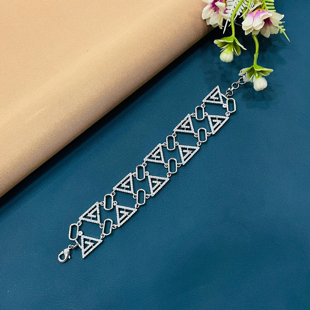 AD diamond bracelet, perfect for adding luxury to your look.