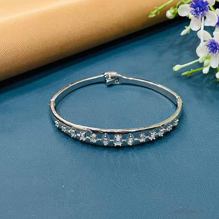 Charming silver bracelet with tiny moon charms, ideal for night outings.