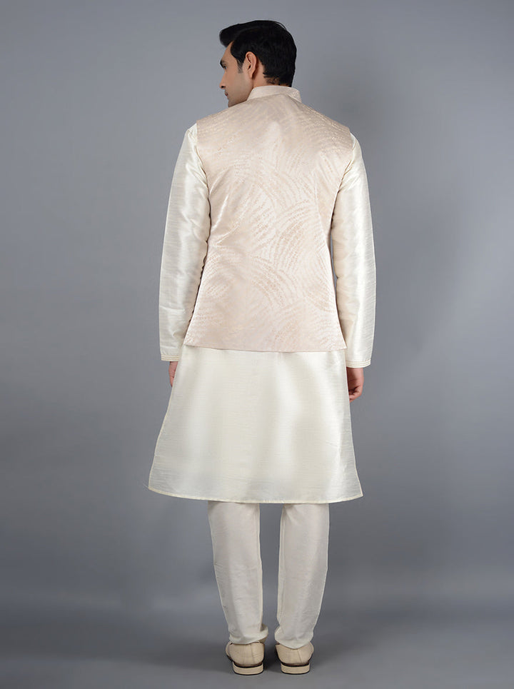 Cream Bandhgala Jacket | Elevate Your Style for Weddings and Events