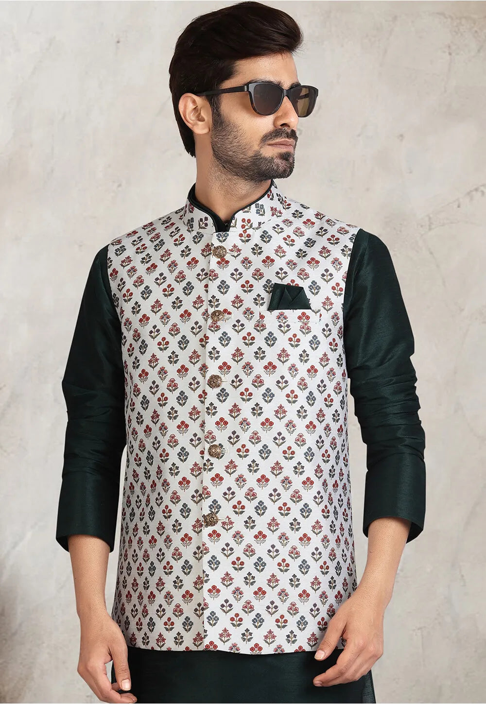 Premium Festive Off- White Kurta Pajama | Enhance Your Look for Formal Events