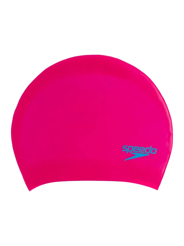 Speedo 812809F953 Long Hair Swim Cap for Junior