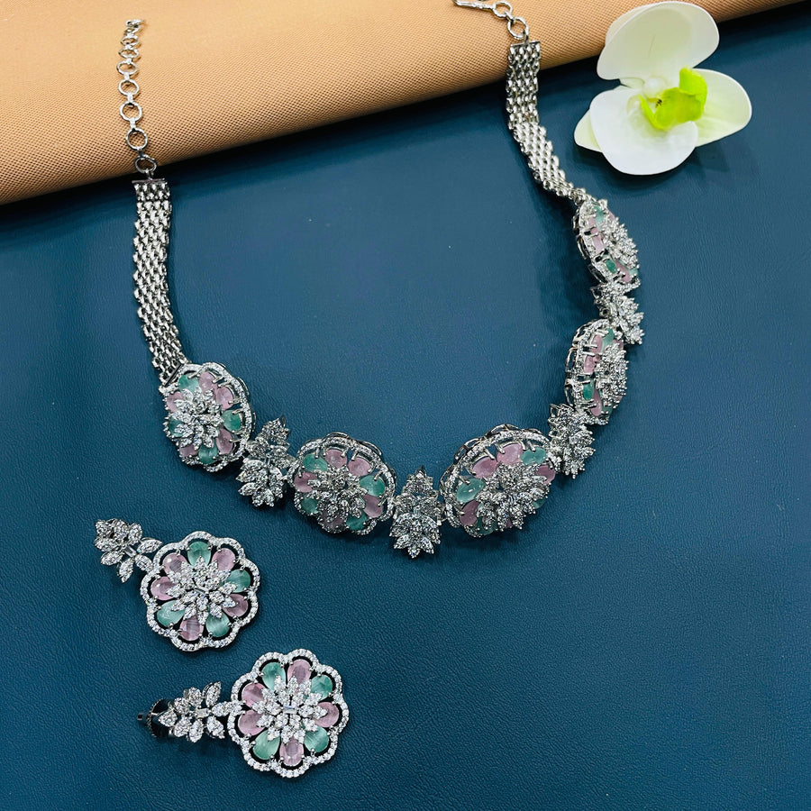 Gorgeous jewelry set enhancing your bridal elegance effortlessly.