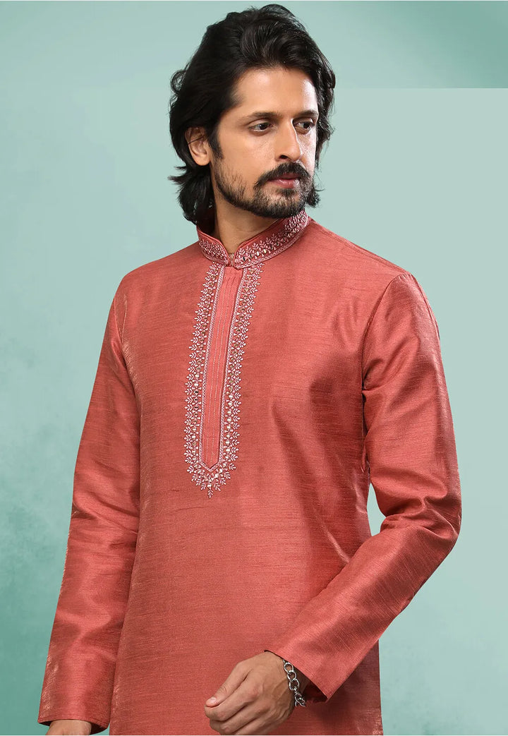 Modern Classic Art Silk Premium Kurta Pajama | Perfect for Grand Celebrations & Traditional Gatherings