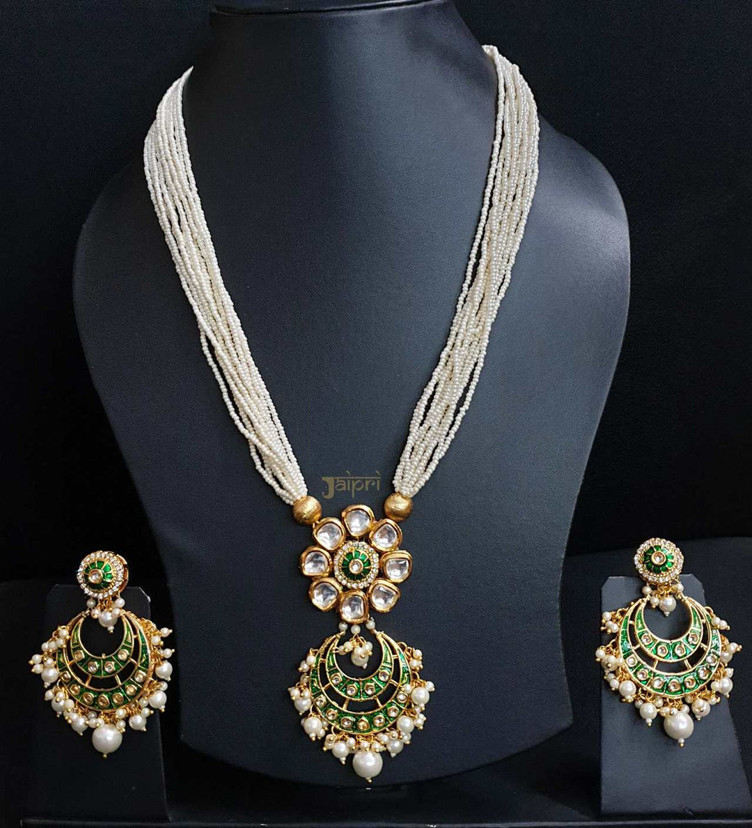 Elegant Crystal Pendant Set | Luxurious Necklace & Earrings Duo