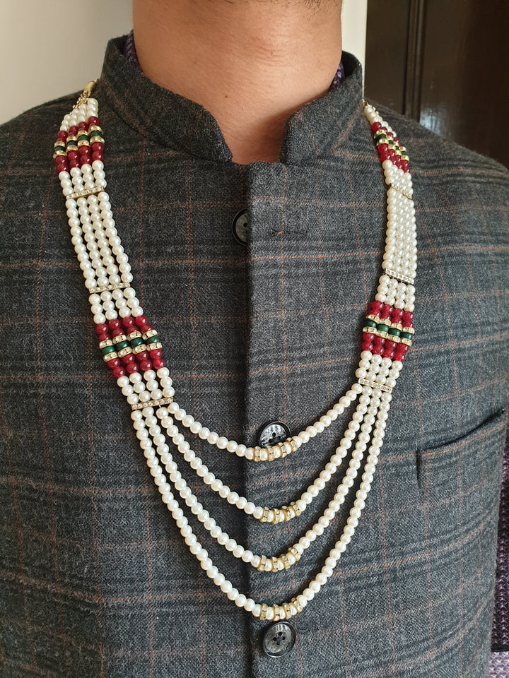 Elegant Groom Mala | Traditional Wedding Accessory