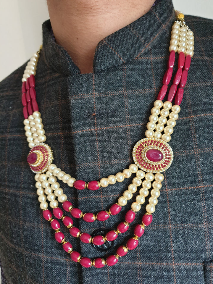 Traditional Indian Groom Mala Necklace | Wedding Ceremony Accessory