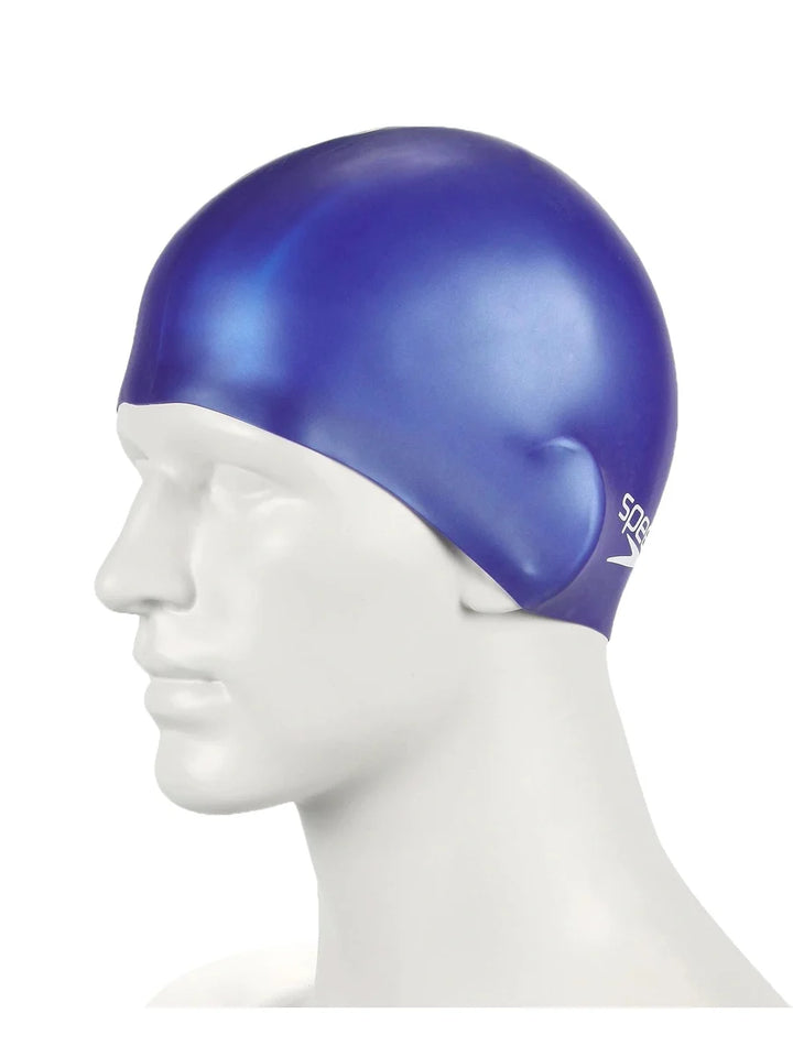 Speedo 8709900002 Junior Plain Moulded Silicone Swim Cap