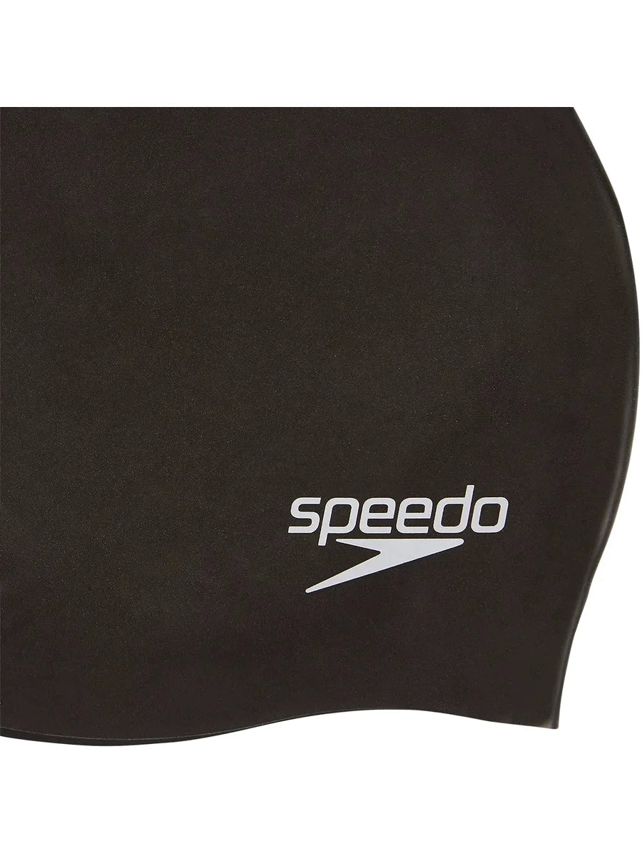 Speedo Plain Moulded Silicone Swim Cap