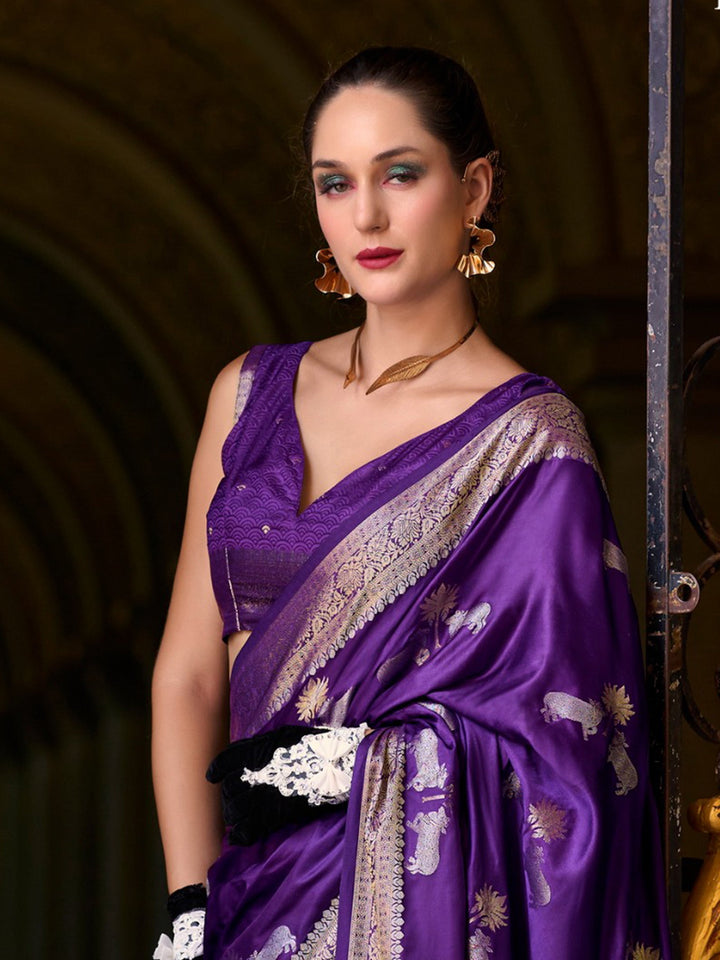 Vibrant color luxurious fabric exclusive attire crafted for elegance and style.