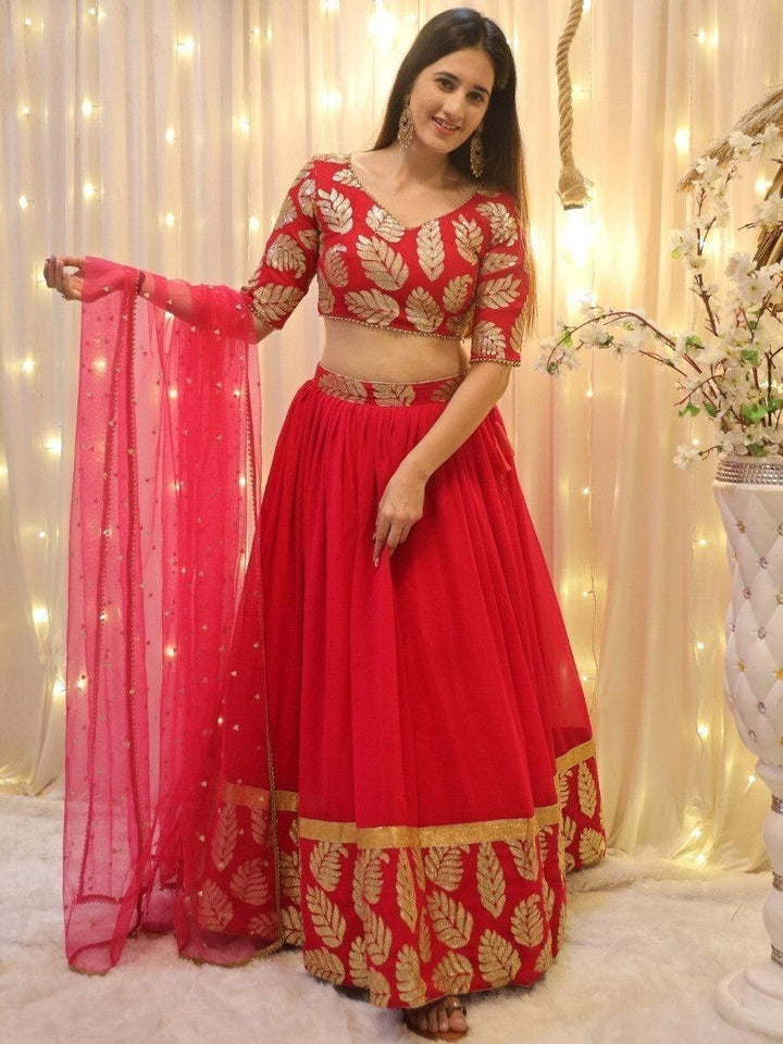 Attractive Pink Sequin Lehenga Choli | Bridal Reception Wear Set