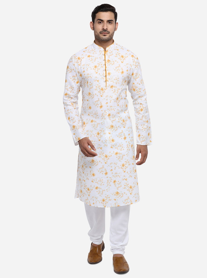 Trendy self-design kurta set, perfect for casual and festive occasions.