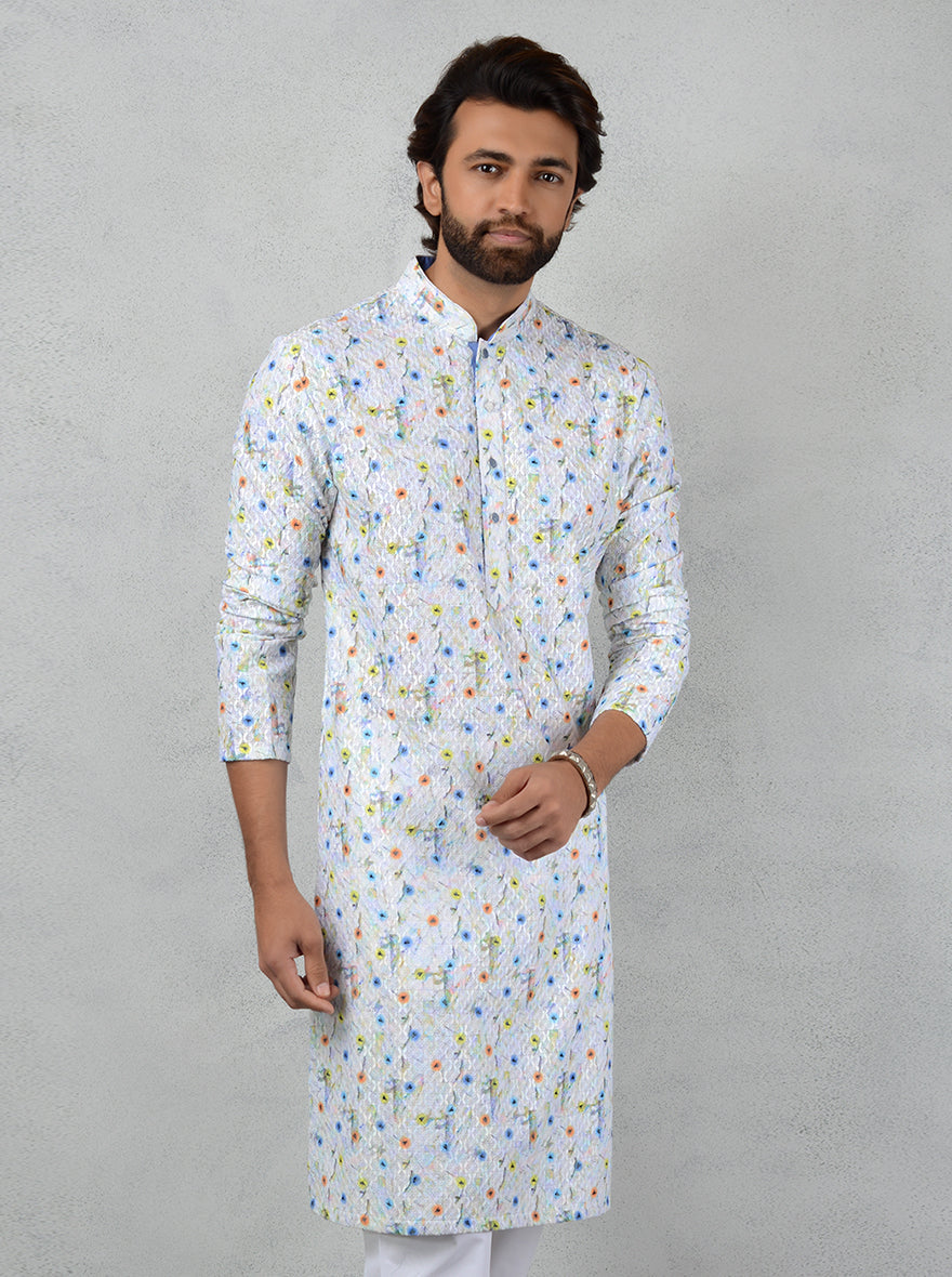 Ideal for festive gatherings, this kurta pajama set combines comfort with sophistication for men in the USA.