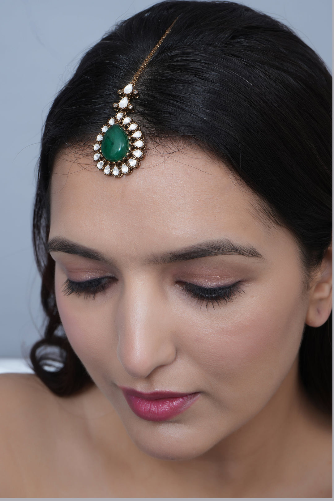 Maang Tikka | Traditional Bridal Jewelry Hairpiece Accessory