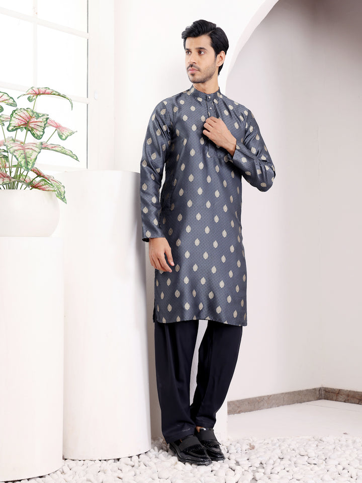 Sophisticated Jacquard Kurta | Modern Traditional Blend for Gatherings